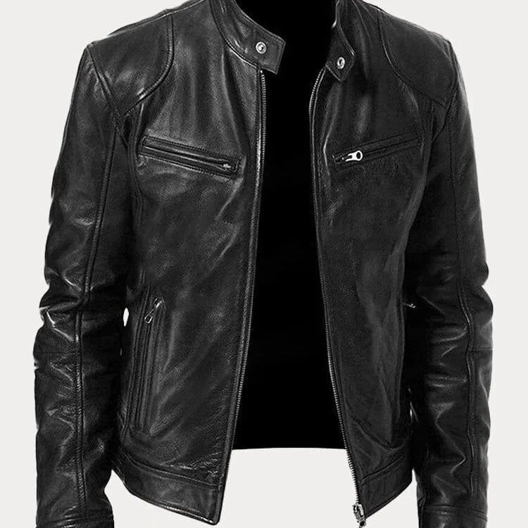 Lorenzo | Casual leren jas