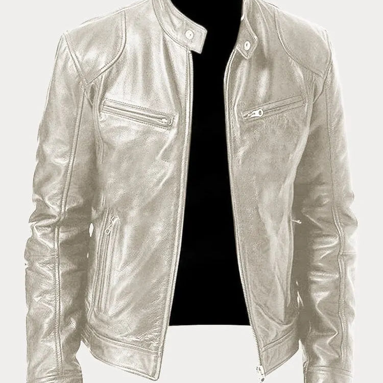 Lorenzo | Casual leren jas