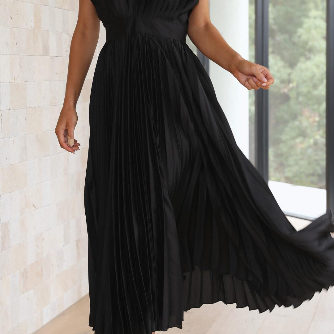 Maria | Elegant Geplooide Jurk