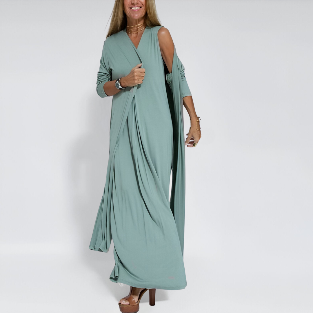 Karin™ | Elegante Zomerjurk + Gratis Vest