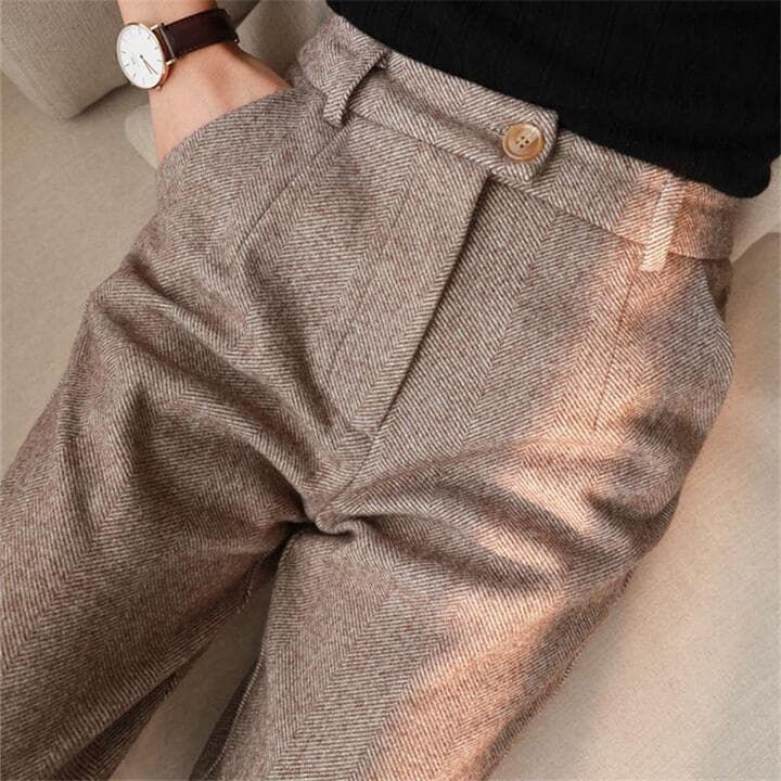 Richard | Elegante pantalon van zuiver wol